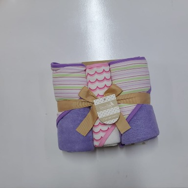 Forever Baby 3 Piece Hooded Towel Set Pink – Soft Baby Bath Towels | Aquababy Collection Kenya