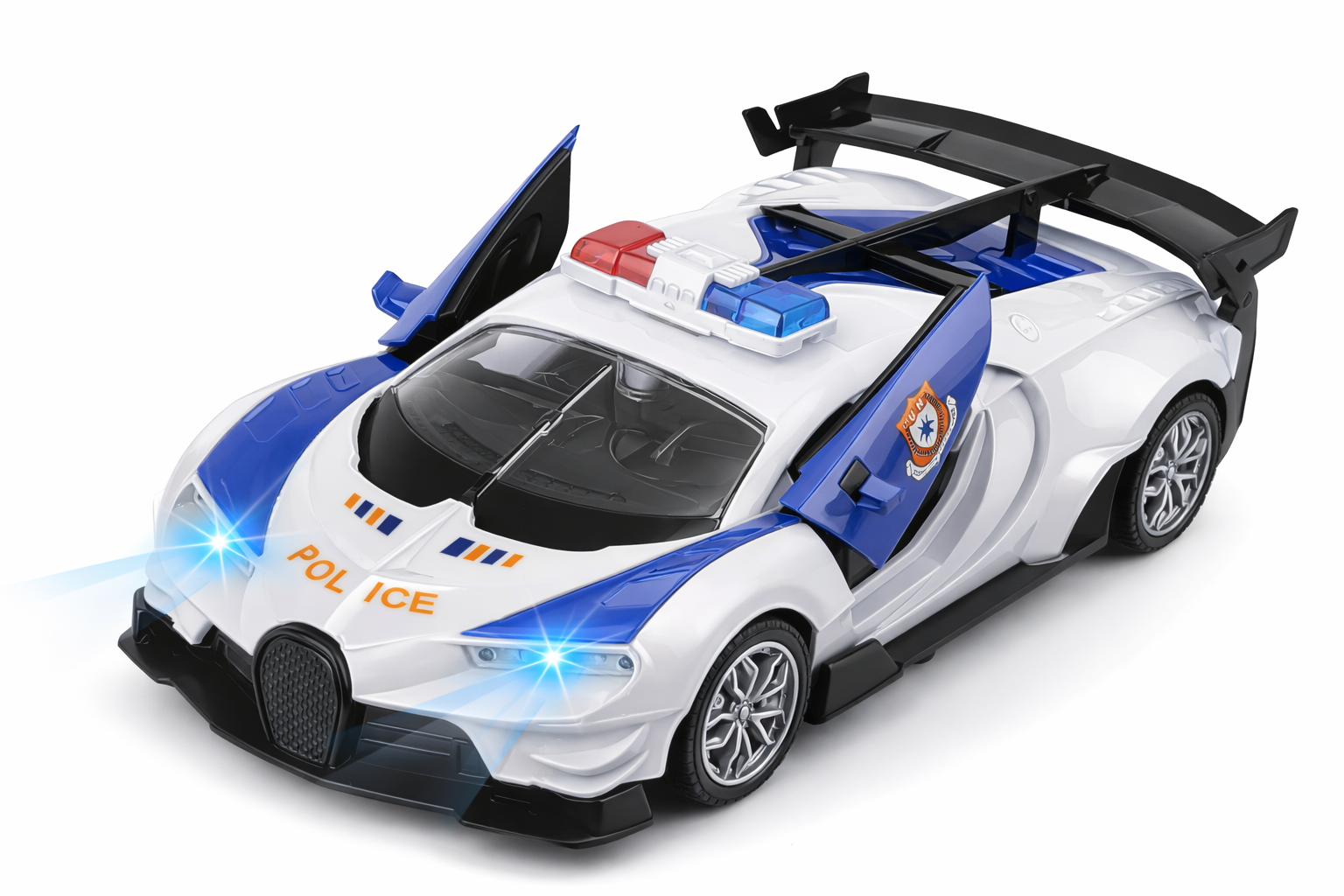 Police Sports Toy Car with Lights – Kids Police Racing Toy Car