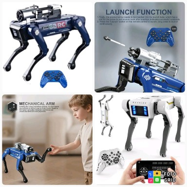 Robotic dog ,wireless remote control