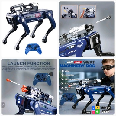 Robotic dog ,wireless remote control