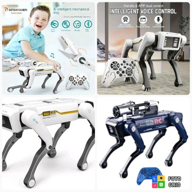 Robotic dog ,wireless remote control
