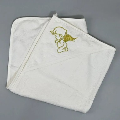 Baby Hooded Towel with Wash Mitt Set – Soft Cotton Baby Bath Towel | Aquababy Collection Kenya