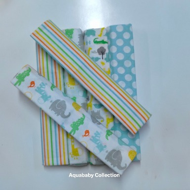 6 Pack Cotton Flannel Baby Blankets – Soft Swaddle Blankets | Aquababy Kenya