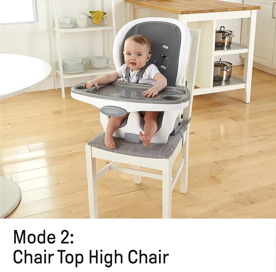 Ingenuity SmartClean Trio Elite 3-in-1 High Chair – Baby & Toddler Feeding Chair | Aquababy Collection Kenya