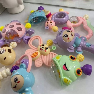 Rattles  with Teether