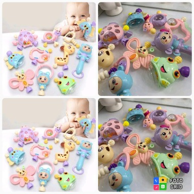 Rattles  with Teething set