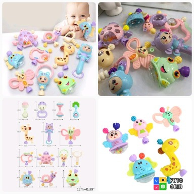 Rattles  with Teething set