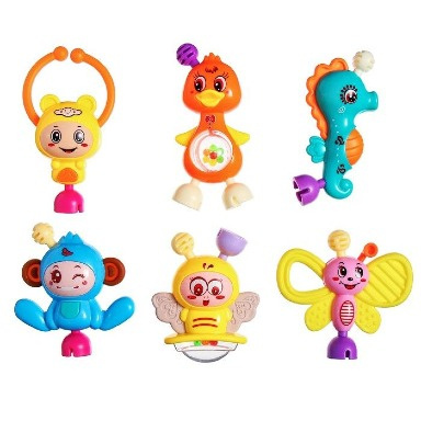 9pcs rattles set