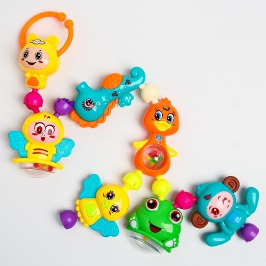 9pcs rattles set