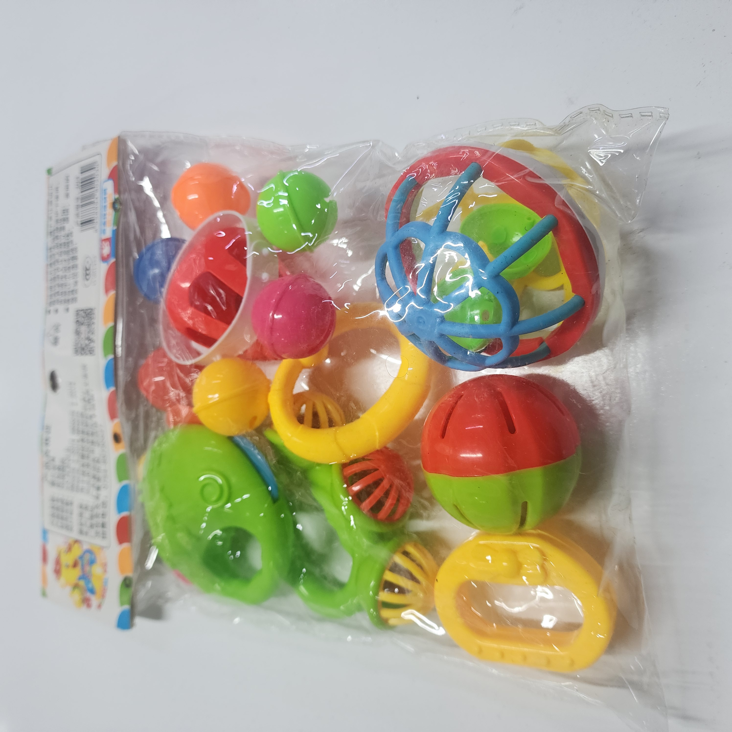Rattles toy set with teething