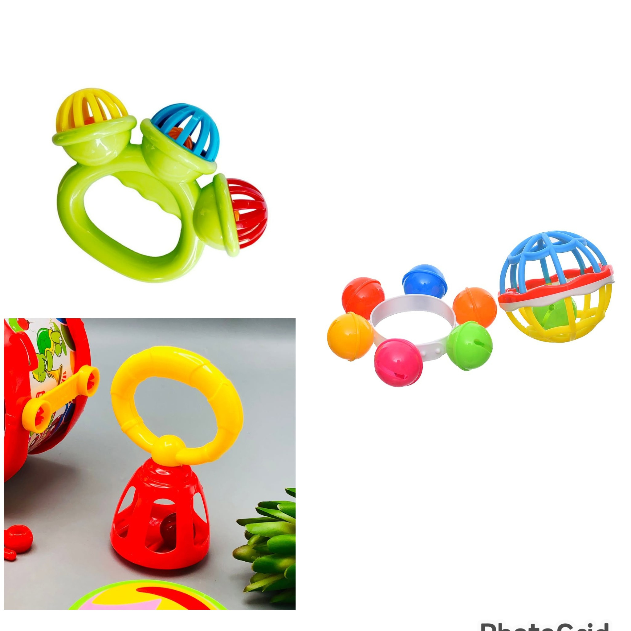 Rattles toy set with teething toys