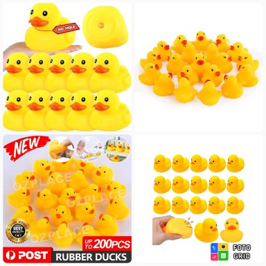 Duck bath toy set