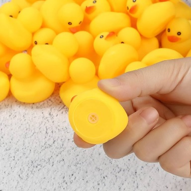 Duck bath toy set