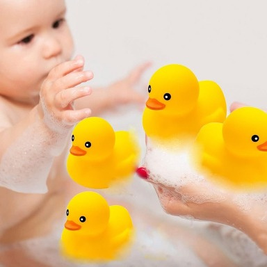 Duck Bath Toy 6 piece set
