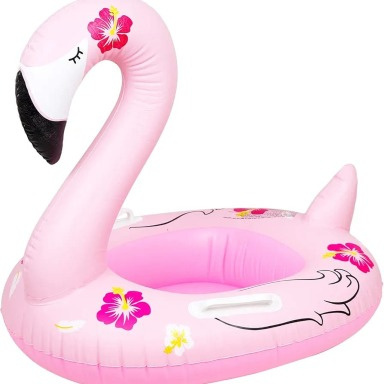 Baby Pool Float Swim Ring with Seat – Tropical Inflatable Float | Aquababy Collection Kenya