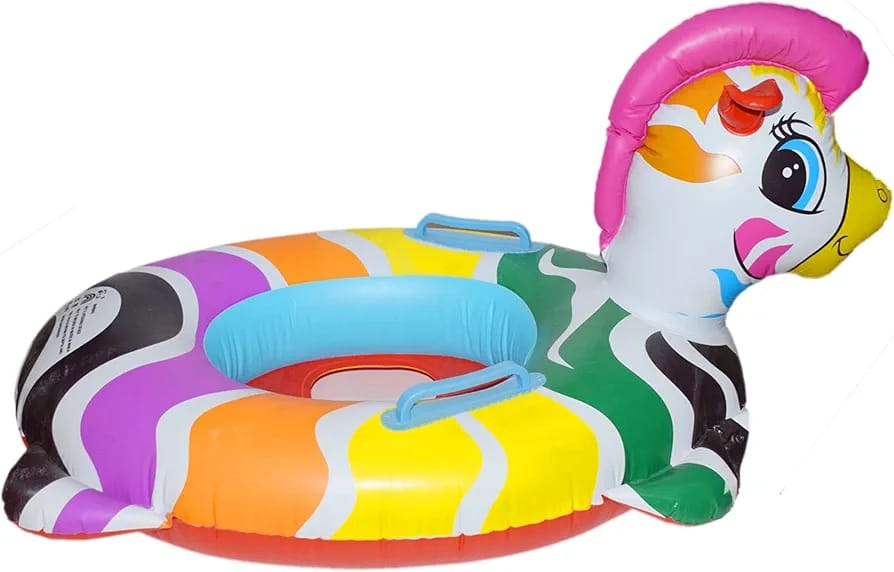 Baby Pool Float Swim Ring with Seat – Tropical Inflatable Float | Aquababy Collection Kenya