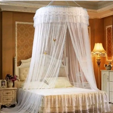 4x6 Round Mosquito Net Canopy for Single Bed | Bed Net Kenya | Aquababy Collection