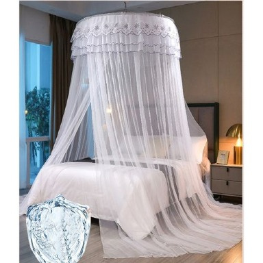 4x6 Round Mosquito Net Canopy for Single Bed | Bed Net Kenya | Aquababy Collection
