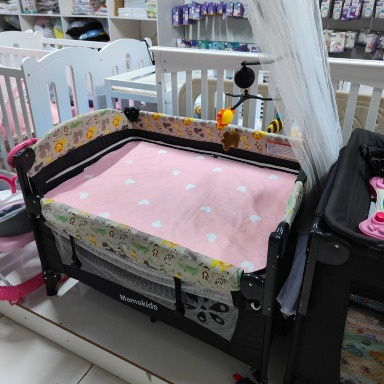 Baby Playpen Bedsheets | Soft Cotton Playpen Mattress Sheets | Aquababy Collection Kenya