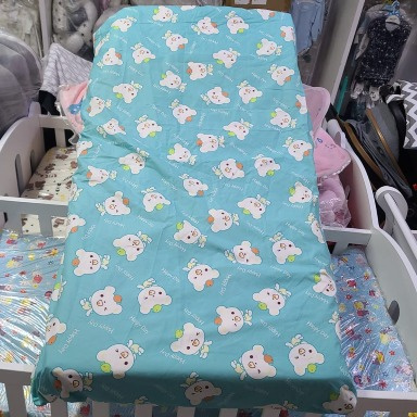 Baby Cot Fitted Sheets 130x70cm | Cotton Baby Mattress Sheets | Aquababy Collection Kenya