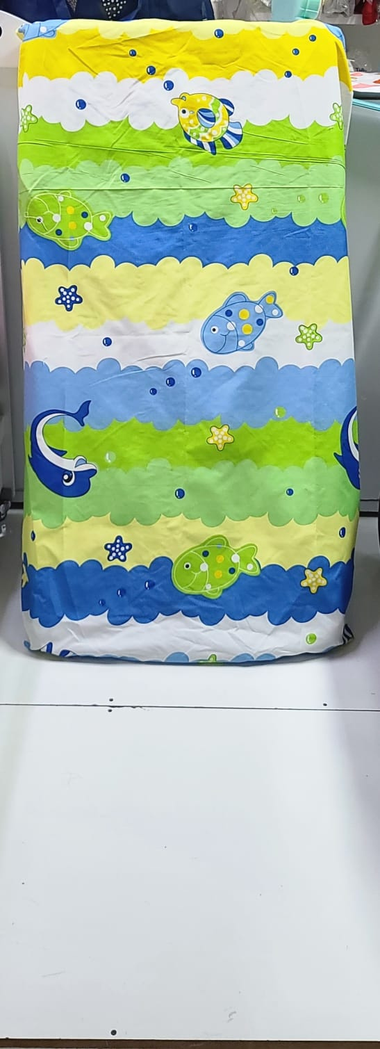Baby Cot Fitted Sheets 2.5x4ft | Cotton Baby Mattress Sheets | Aquababy Collection Kenya