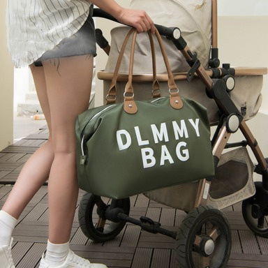 DLMMY Large-Capacity Diaper Bag – Travel & Hospital Bag for Moms