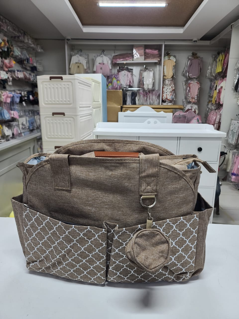 Large Capacity Multifunctional Baby Diaper Tote Bag for Moms