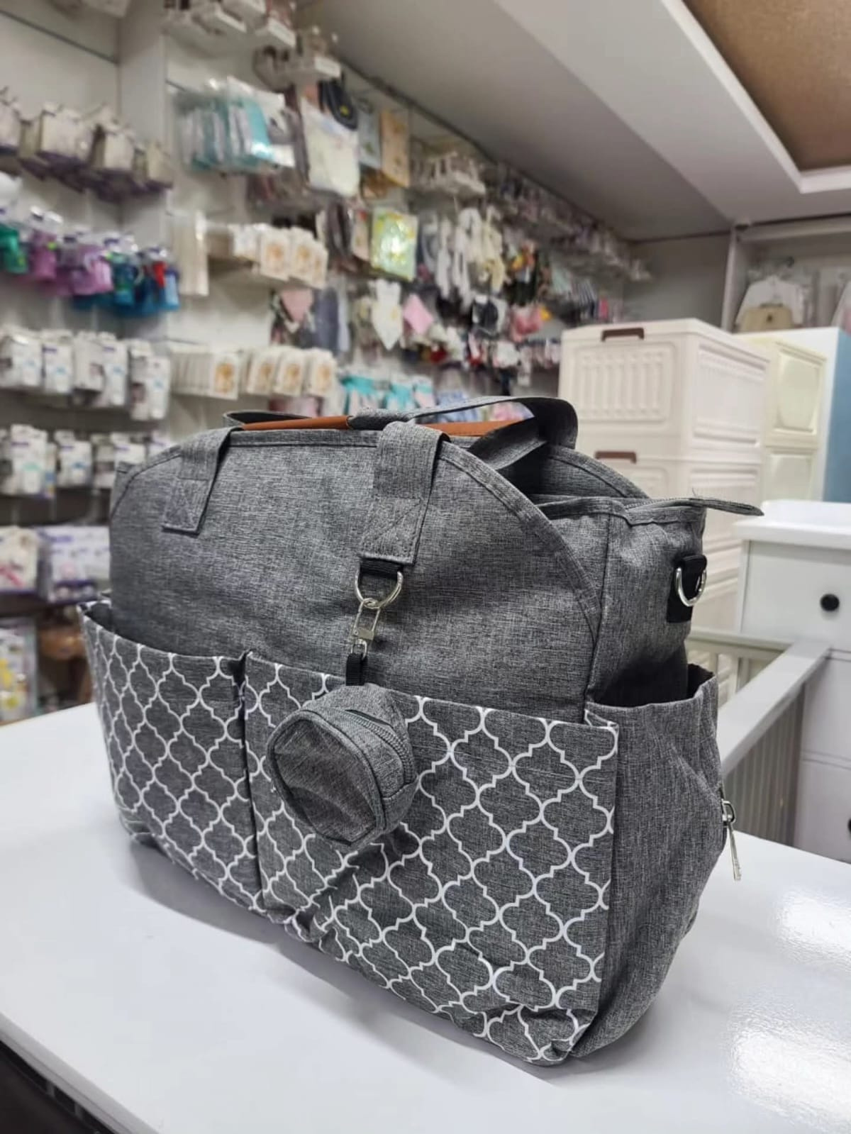 Large Capacity Multifunctional Baby Diaper Tote Bag for Moms