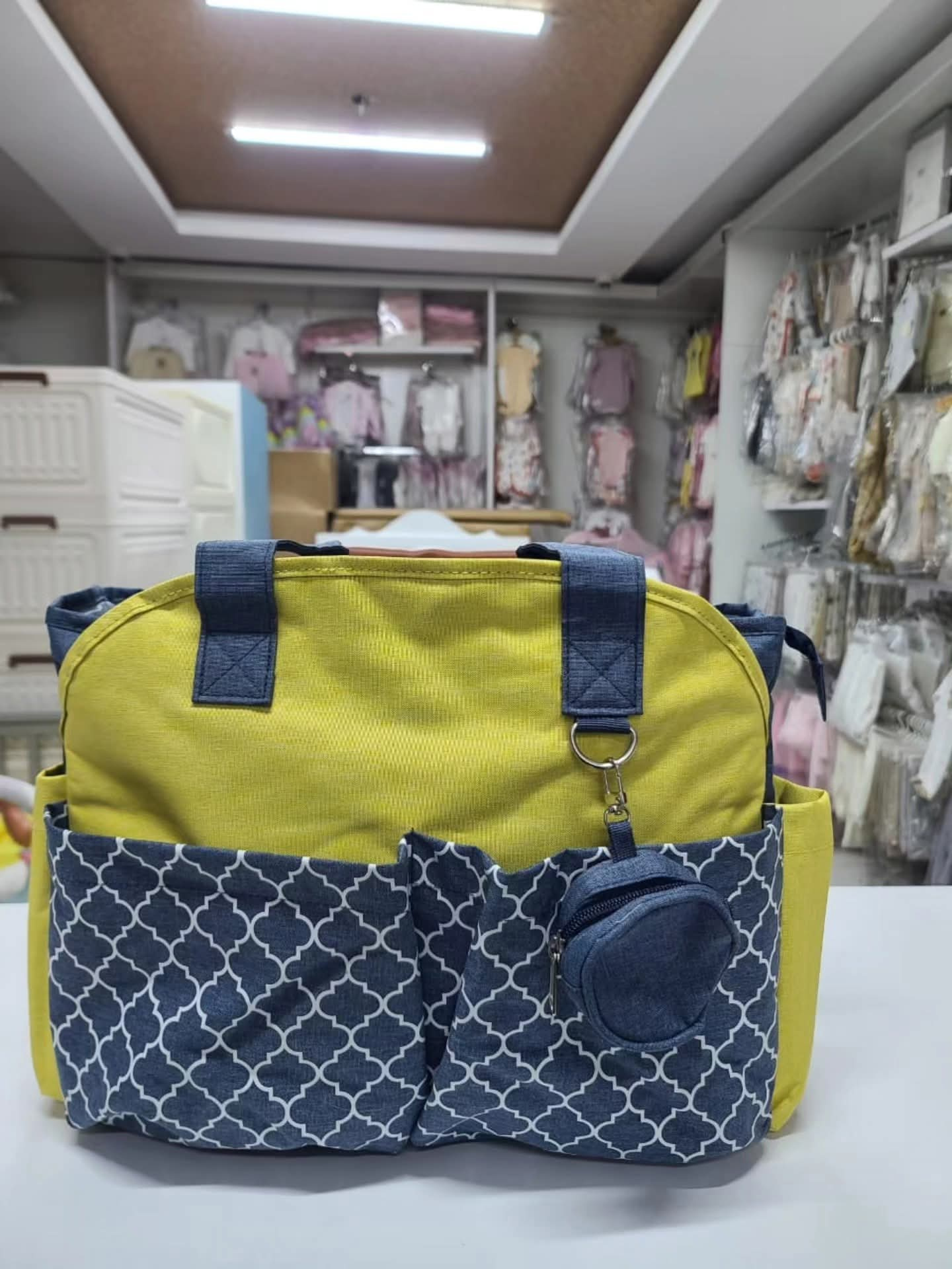 Large Capacity Multifunctional Baby Diaper Tote Bag for Moms