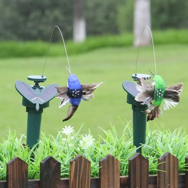 Solar Flying Hummingbird Garden Decor | Solar Powered Garden Decoration | Aquababy Collection Kenya