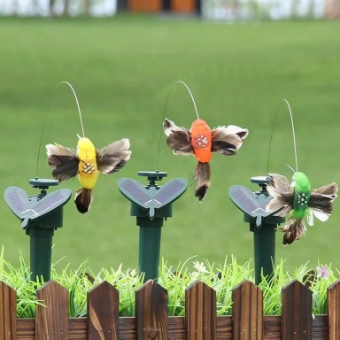 Solar Flying Hummingbird Garden Decor | Solar Powered Garden Decoration | Aquababy Collection Kenya