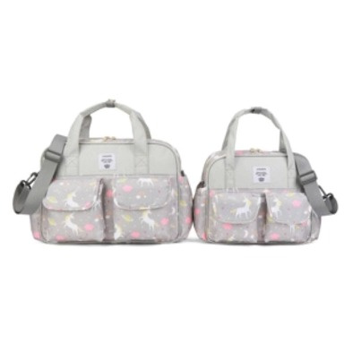 LEQUEEN Multi-Functional Diaper Bag Set – Stylish Baby Mummy Bag with Changing Mat