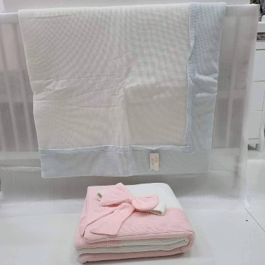 Baby Swaddle Blanket Toquilla | Soft Cotton Newborn Swaddle | Aquababy Collection Kenya