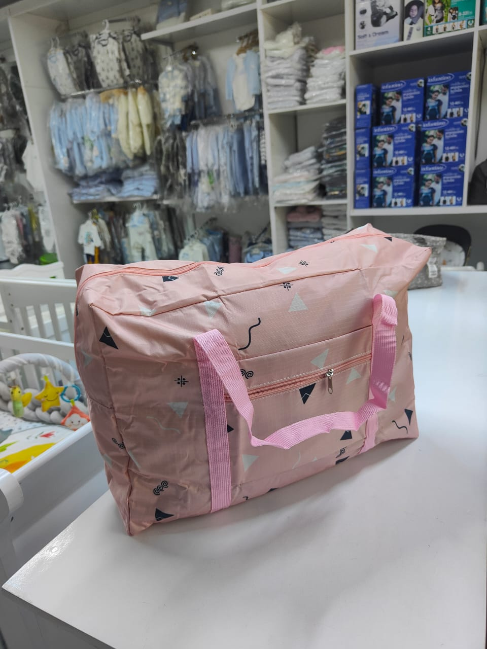 Large Capacity Foldable Travel Bag – Waterproof Duffel Weekender Tote