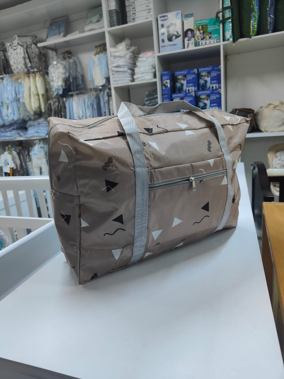 Large Capacity Foldable Travel Bag – Waterproof Duffel Weekender Tote