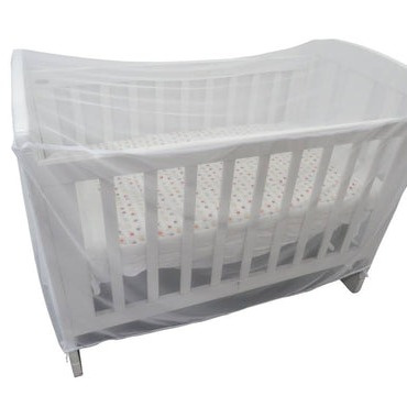 2×4 Fitted Baby Cot Mosquito Net | Breathable Crib Insect Protection