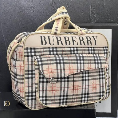 Luxury Baby Changing Bag – Quilted Diaper Bag with Detachable Shoulder Strap