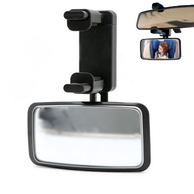 Baby Car Rearview Mirror for Back Seat – Adjustable Infant Safety Mirror