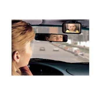 Baby Car Rearview Mirror for Back Seat – Adjustable Infant Safety Mirror