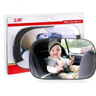 3R Baby Care Rear-Facing Car Mirror for Infant Safety