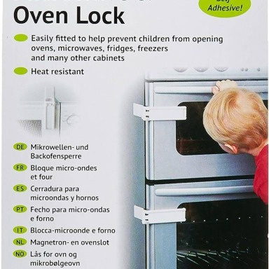 Clippasafe Microwave & Oven Lock – Childproof Kitchen Safety Lock