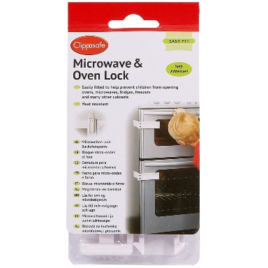 Clippasafe Microwave & Oven Lock – Childproof Kitchen Safety Lock