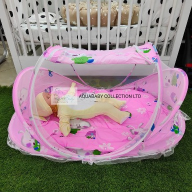 Portable Baby Sleeping Nest with Mosquito Net | Aquababy Collection Ltd Kenya