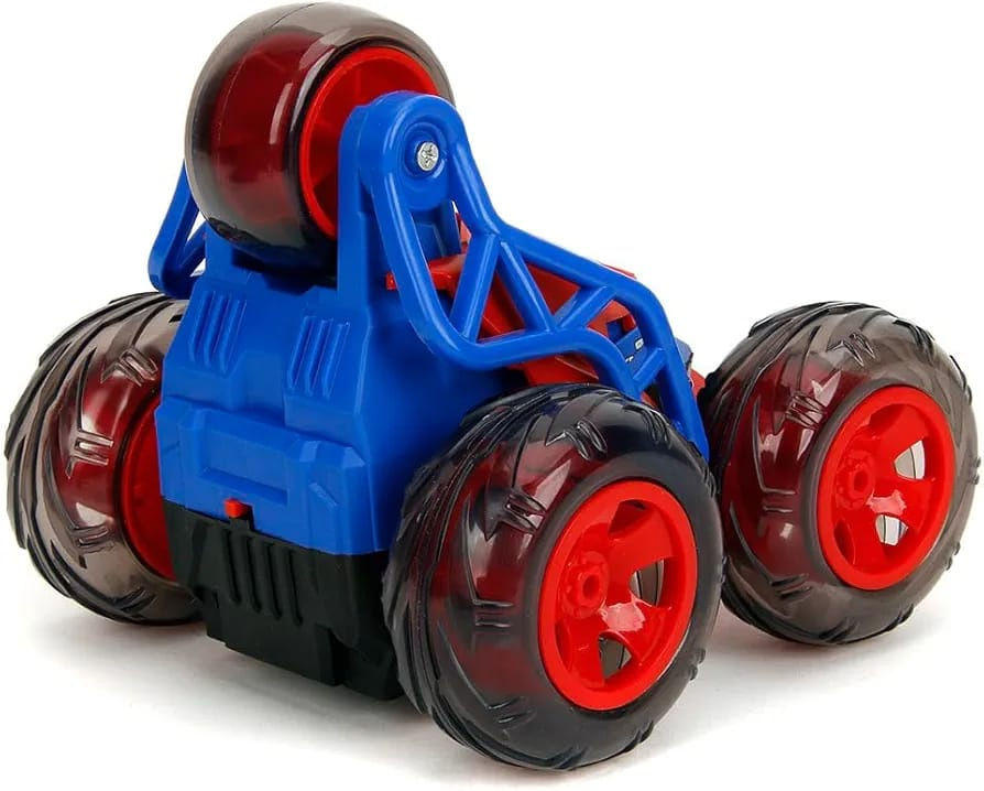 Marvel Spider-Man RC Stunt Car – 360° Remote Control Stunt Vehicle for Kids