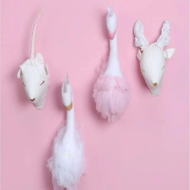 Big Crown Swan Princess Plush Toy & Nursery Decor | Kenya