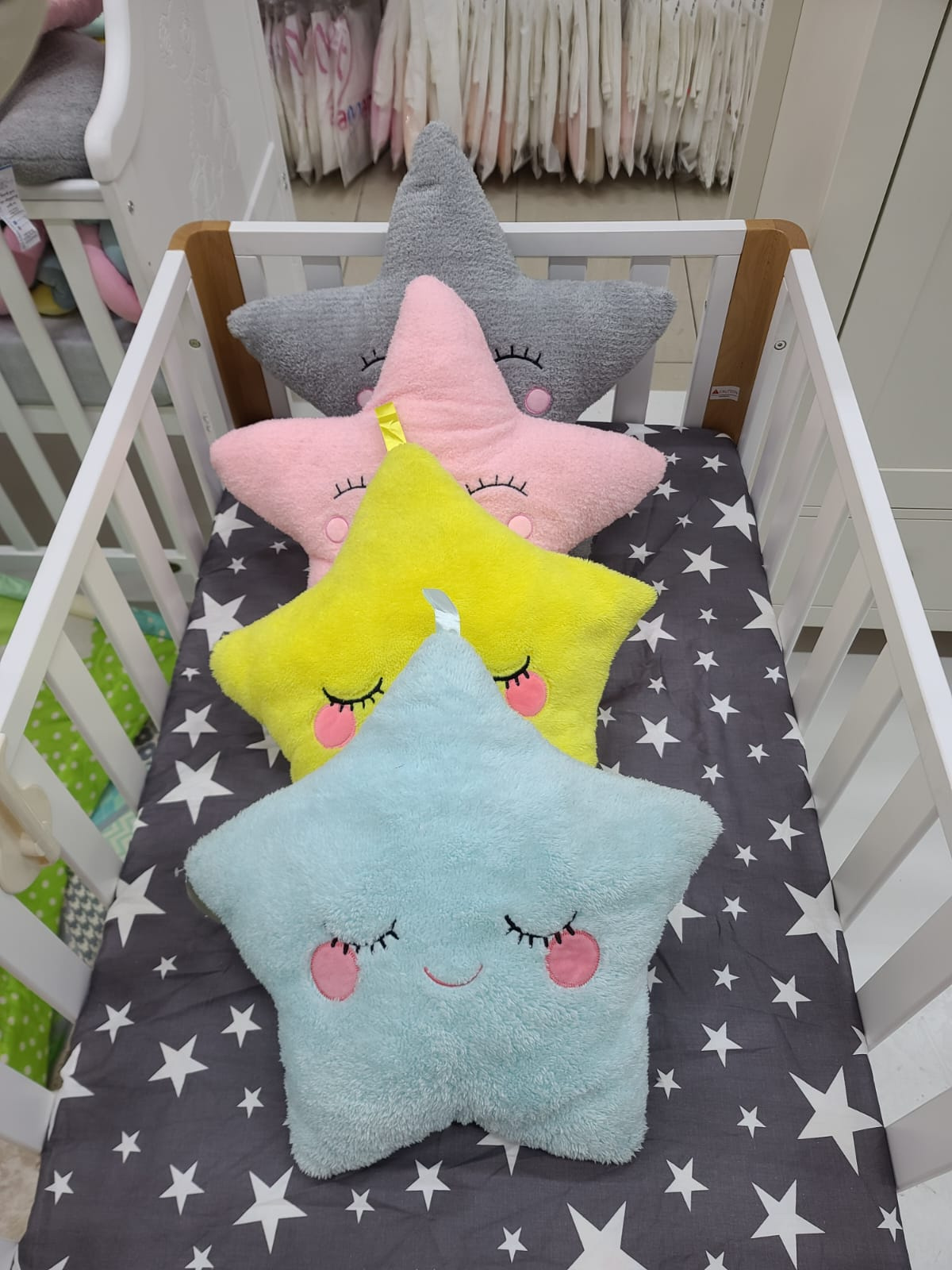 Moon Star Cloud Plush Decorative Pillows | Nursery Decor Kenya