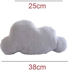Cloud Shaped Plush Decorative Pillow 38×22cm | Kenya