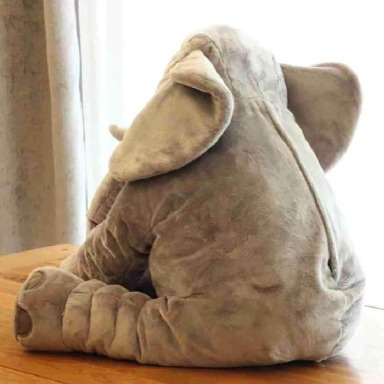 Large Plush Elephant Toy Pillow | Jumbo Stuffed Elephant Kenya