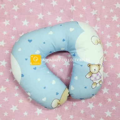 Baby Neck Pillow U-Shaped – Soft Infant Neck Support Cushion for Car Seat & Stroller