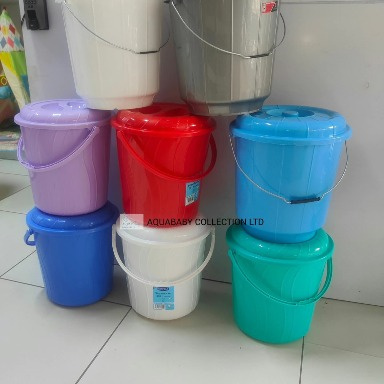 20L  Plastic Bucket – Durable Multi-Purpose Utility Bucket | Aquababy Collection